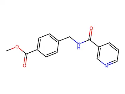 Methyl 4-(Nicotinamidomethyl)benzoate structure