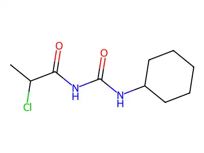 3-(2-Chloropropanoyl)-1-cyclohexylurea structure
