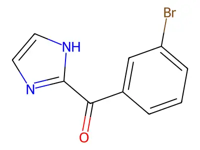 2-(3-Bromobenzoyl)-1H-imidazole structure