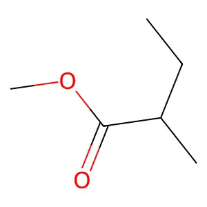 Methyl (R)-2-methylbutanoate structure