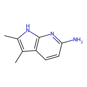 2,3-dimethyl-1H-pyrrolo[2,3-b]pyridin-6-amine structure