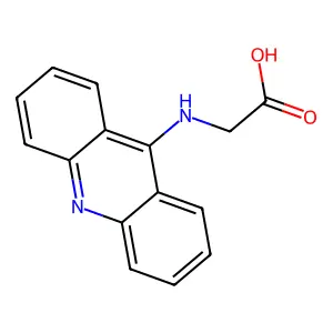 Glycine, N-9-acridinyl- structure