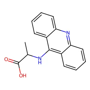 (9-Acridinyl)alanine structure