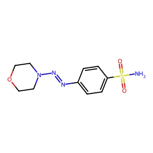 4-(Morpholin-4-yldiazenyl)benzenesulfonamide structure