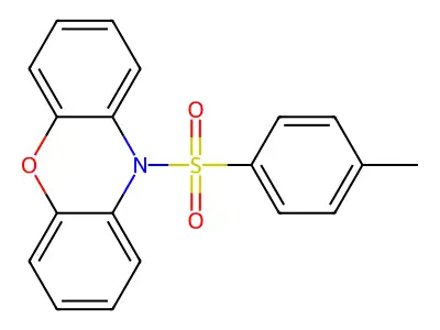 10-tosyl-10H-phenoxazine structure