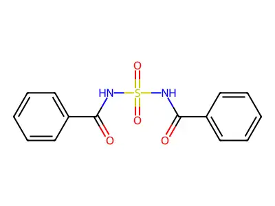 N,N'-Sulfonyldibenzamide structure