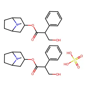 硫酸阿托品 structure