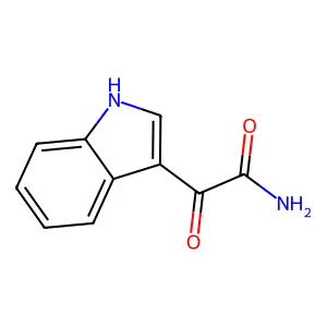2-(1H-吲哚-3-基)-2-氧代乙酰胺 structure