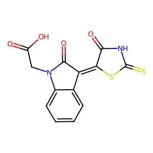 oxoindole-thioxothiazolidinone, 30 structure
