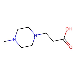 3-(4-Methylpiperazin-1-yl)propanoic acid structure