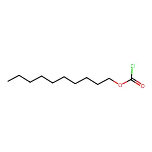 Decyl chloroformate structure