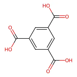均苯三甲酸 structure