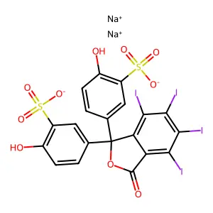 Iodosulphalein structure