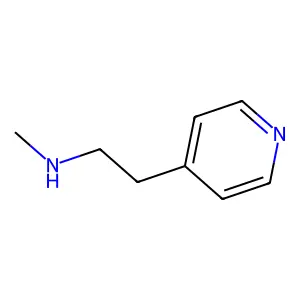 甲基[2-(吡啶-4-基)乙基]胺 structure