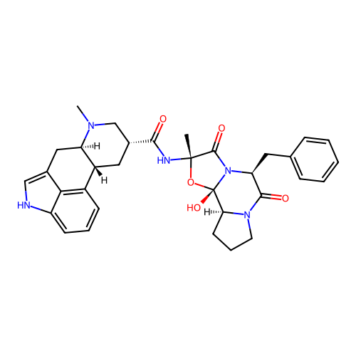 2'-Epi-9,10-dihydroergotamine structure