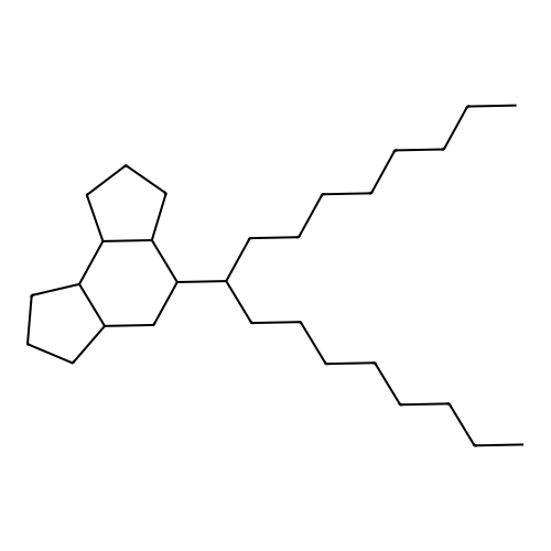 As-Indacene, dodecahydro-4-(1-octylnonyl)- structure