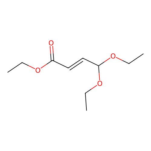 Ethyl 4,4-diethoxybut-2-enoate structure