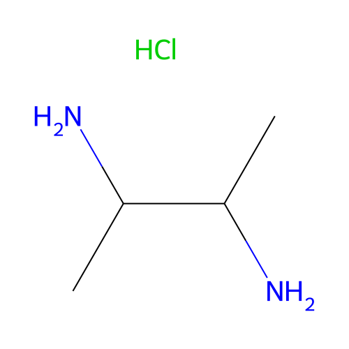 Butane-2,3-diamine Hydrochloride structure