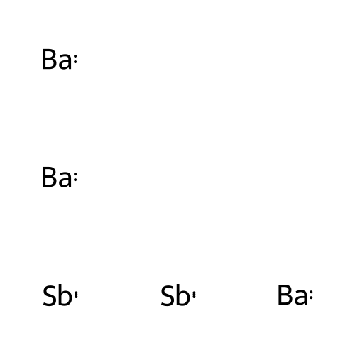 Antimony, compd. with barium (2:3) structure