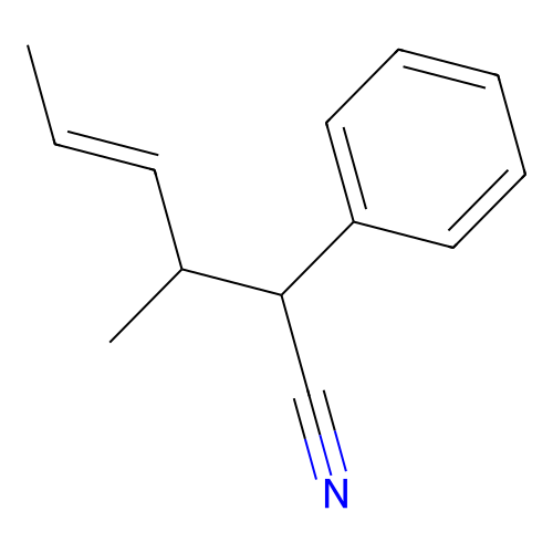 3-Methyl-2-phenylhex-4-enenitrile structure