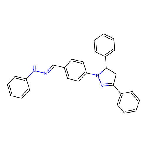 C28H24N4 structure