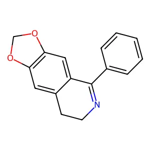 5-Phenyl-7,8-dihydro-[1,3]dioxolo[4,5-g]isoquinoline structure