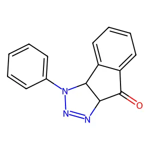 Indeno(1,2-d)triazol-8(3H)-one, 3a,8a-dihydro-3-phenyl- structure