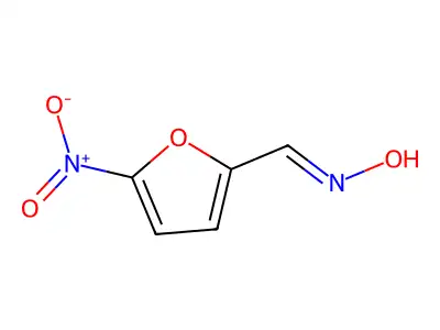 5-硝基-2-糠醛肟 structure