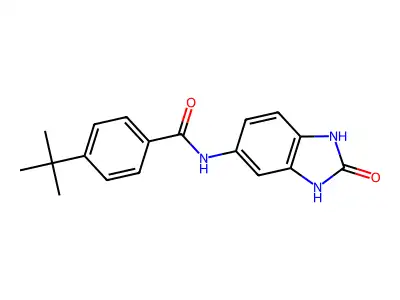 4-tert-Butyl-N-(2-oxo-2,3-dihydro-1H-benzimidazol-5-yl)benzamide structure