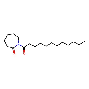 2H-Azepin-2-one, hexahydro-N-lauroyl- structure