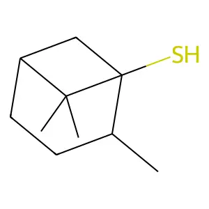 2,6,6-三甲基双环[3.1.1]庚烷-1-硫醇 structure
