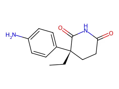 (R)-氨鲁米特 structure