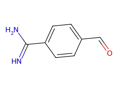 4-Formylbenzenecarboximidamide structure