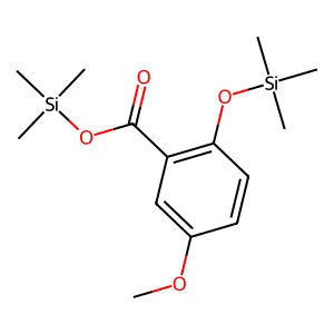Trimethylsilyl 5-methoxy-2-[(trimethylsilyl)oxy]benzoate structure
