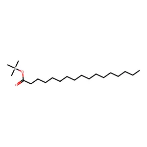 Trimethylsilyl heptadecanoate structure