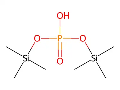 Bis(Trimethylsilyl) Hydrogen Phosphate structure