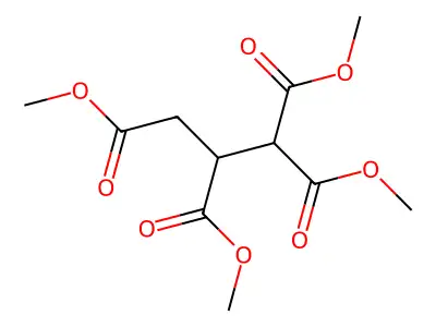 Tetramethyl 1,1,2,3-Propanetetracarboxylate structure