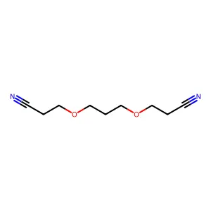3,3'-[Propane-1,3-diylbis(oxy)]dipropanenitrile structure
