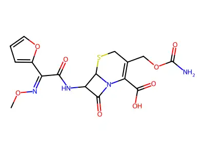 頭孢呋辛 structure
