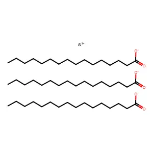 Aluminum palmitate structure