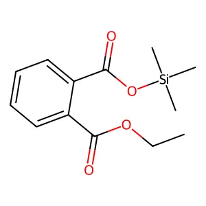 Ethyl trimethylsilyl phthalate structure