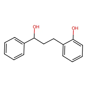 2-(3-Hydroxy-3-phenylpropyl)phenol structure