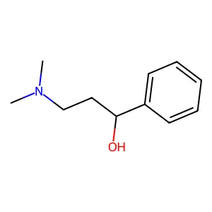 3-(Dimethylamino)-1-phenylpropan-1-ol structure