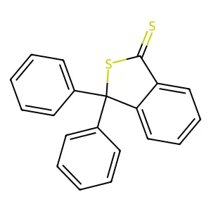 3,3-diphenyldithiophthalide structure