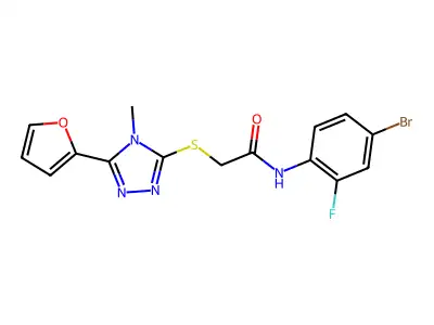 (5Z)-3-(3-methoxyphenyl)-5-(4-nitrobenzylidene)-2-thioxo-1,3-thiazolidin-4-one structure