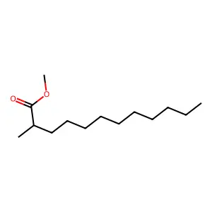 Methyl 2-methyldodecanoate structure