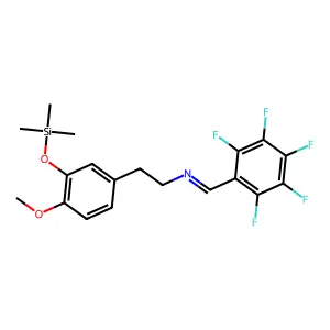 4-methoxy-n-[methylene]-3-[oxy]benzeneethanamine structure