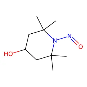 4-Piperidinol, 2,2,6,6-tetramethyl-1-nitroso- structure
