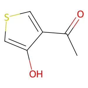 1-(4-Hydroxy-3-thienyl)ethanone structure