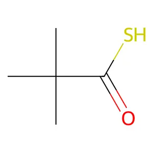Trimethylthioacetic S-acid structure